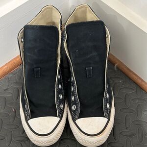 Converse Black and White High-Tops